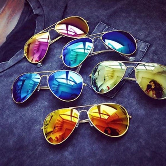 different color sunglasses